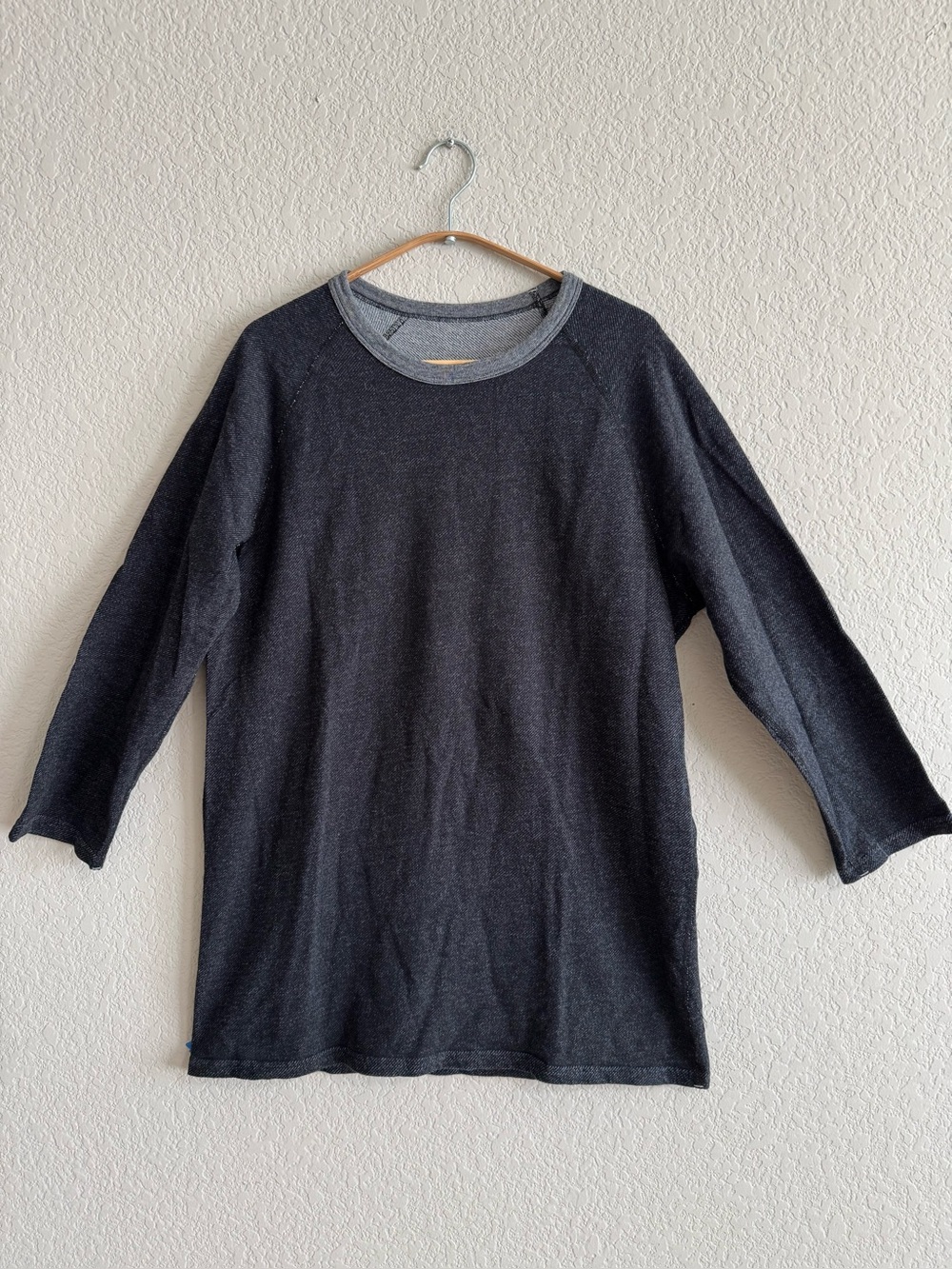 Reigning Champ Reversible 3/4 Sleeve Tee